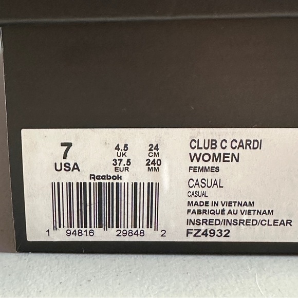 Reebok Cardi B Club C sneakers - Picture 5 of 5